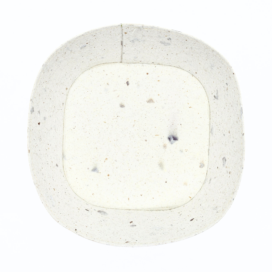 Food Paper -野菜や果物からできた角丸トレイ- ぶどう