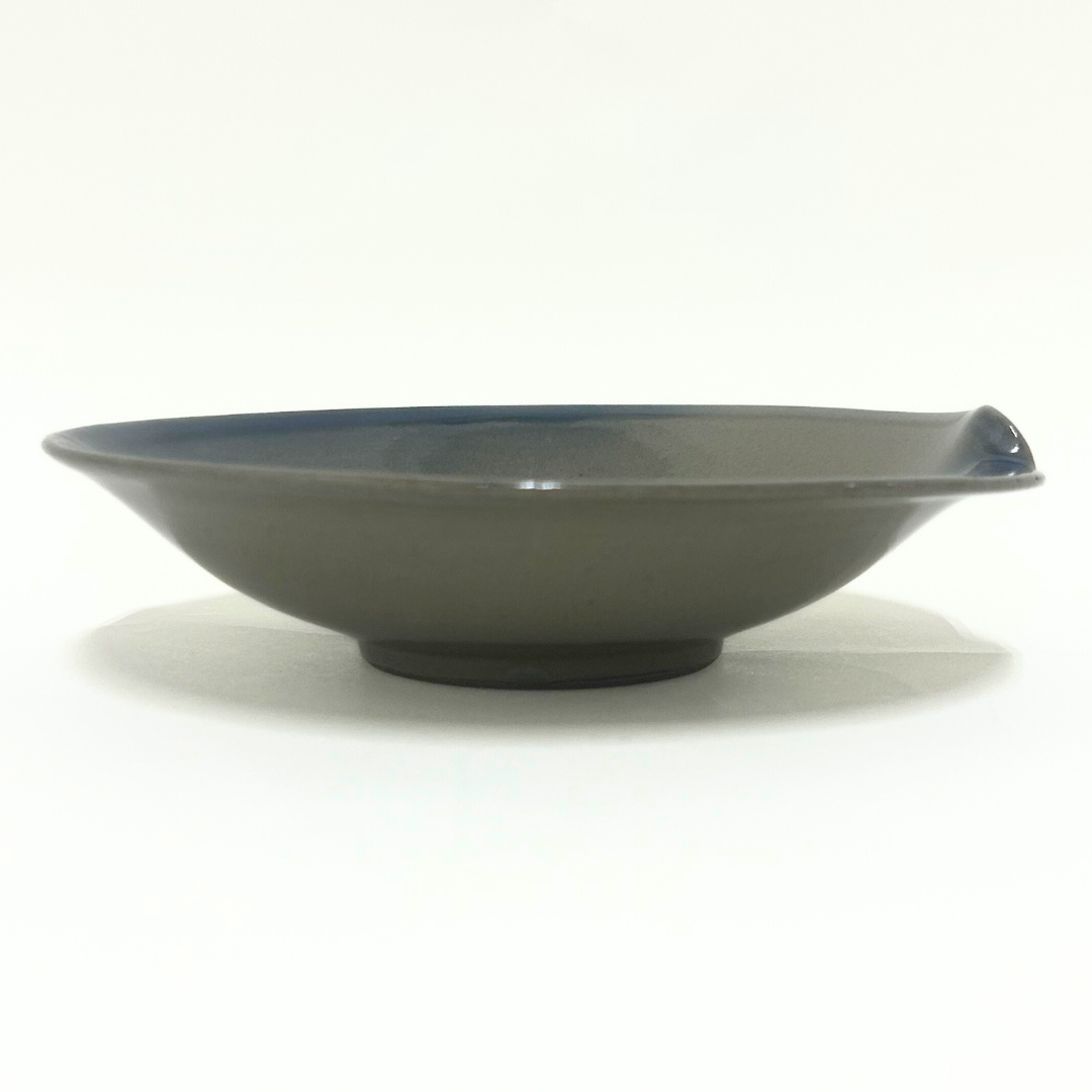 【越前焼】藍霞 大皿