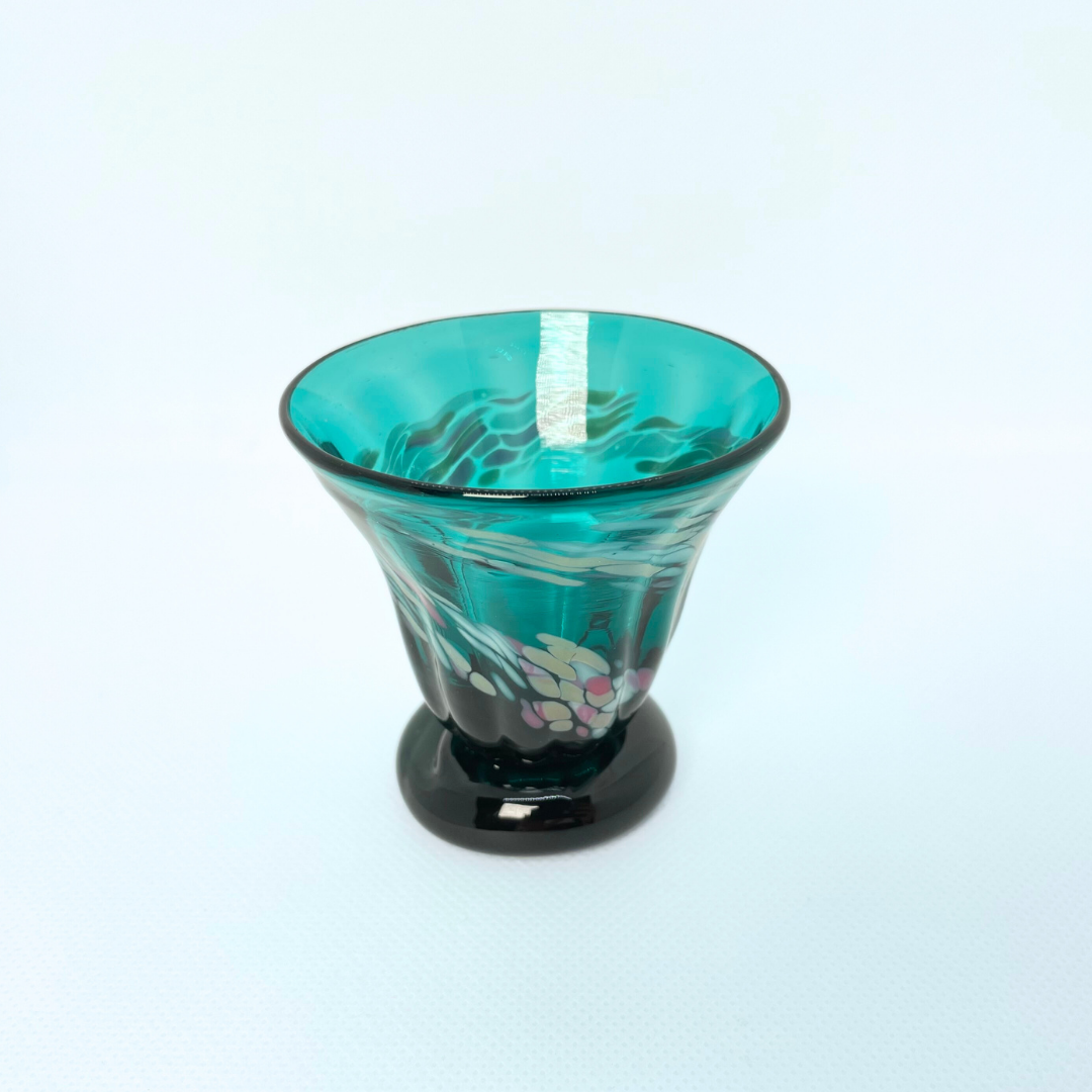 OBAMA blue ぐい呑みペアA