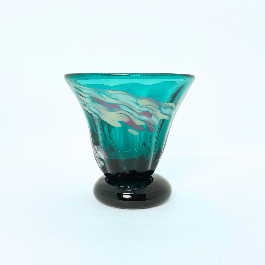 OBAMA blue ぐい呑みペアA