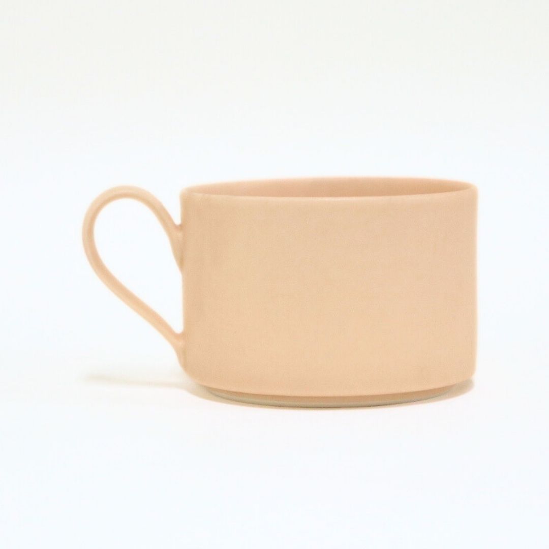 クローバー カップ&ソーサー マットピンク