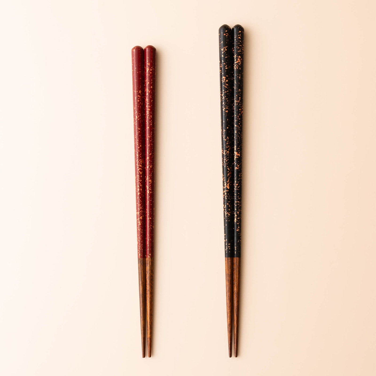 【若狭塗】漆八角金彩 黒