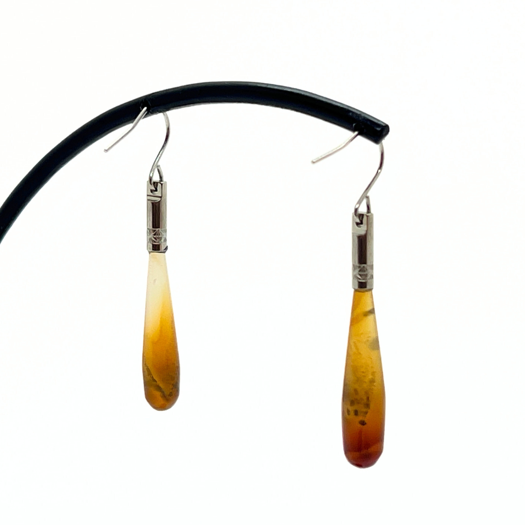 【若狭めのう細工】 SHIZUKUピアス