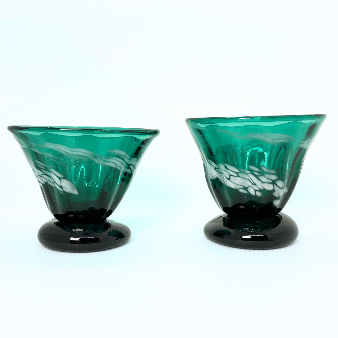 OBAMA blue ぐい呑みペアB