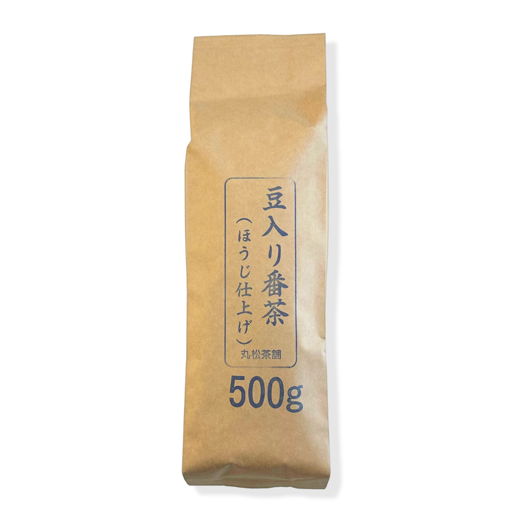 豆入り番茶 ほうじ仕上げ500g