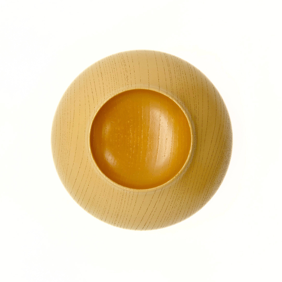 【越前漆器】くるむ 組椀(中) 白