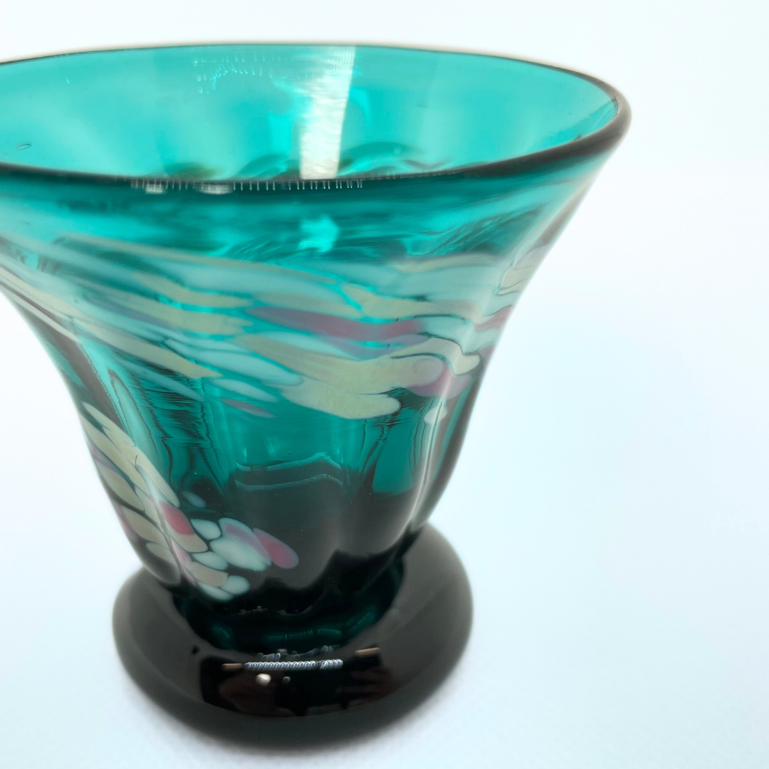 OBAMA blue ぐい呑みペアA