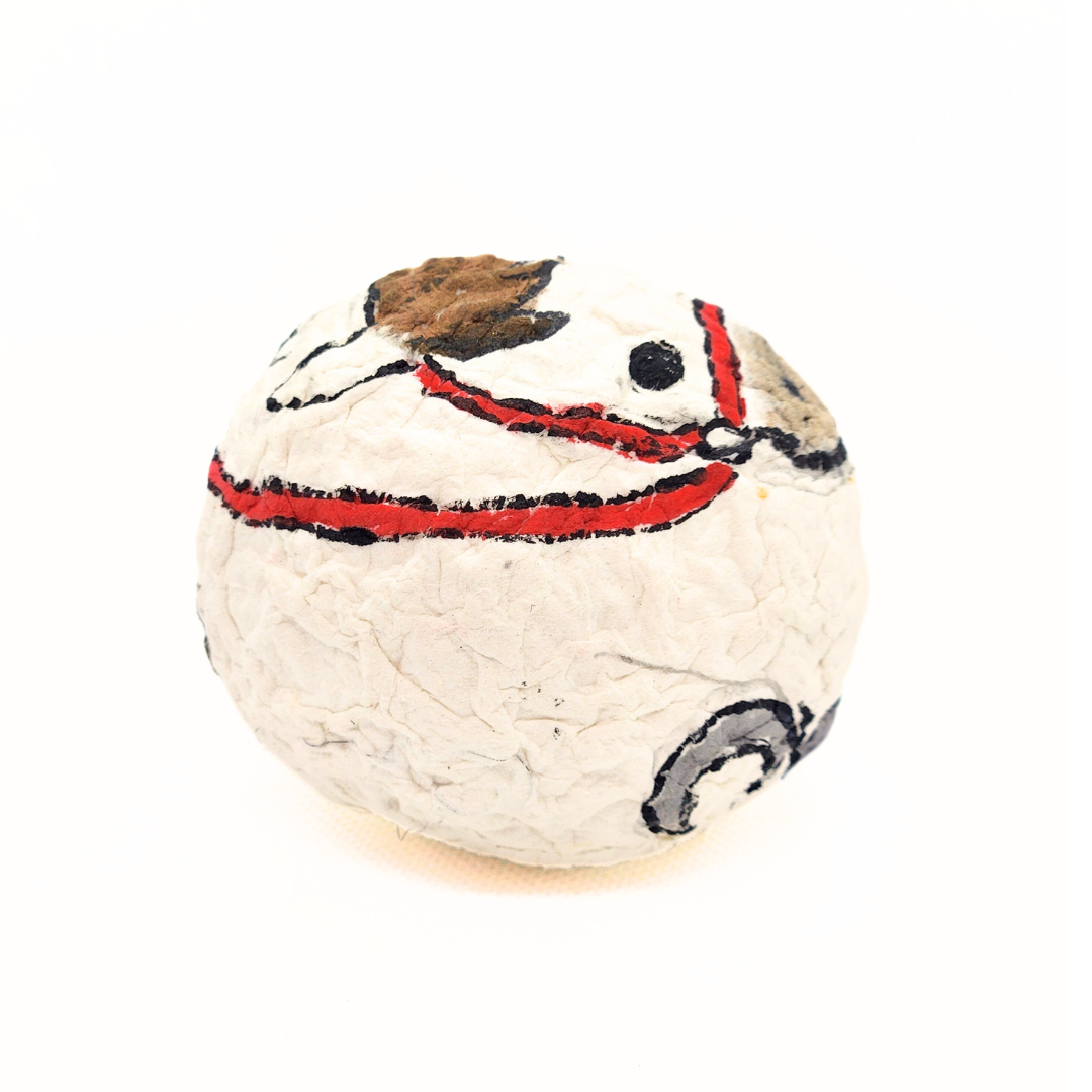 【越前和紙】おきあがりこぼし 干支"午" 白