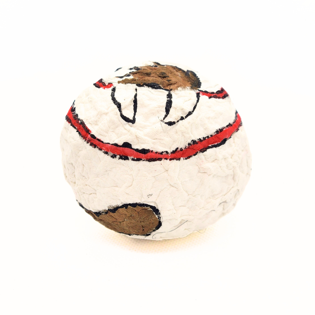 【越前和紙】おきあがりこぼし 干支"午" 白