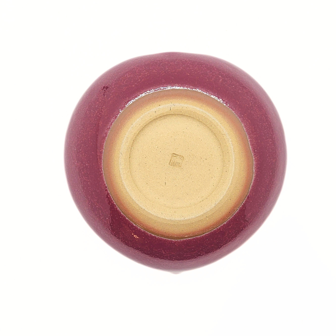 【越前焼】パープルハート ハートの小鉢