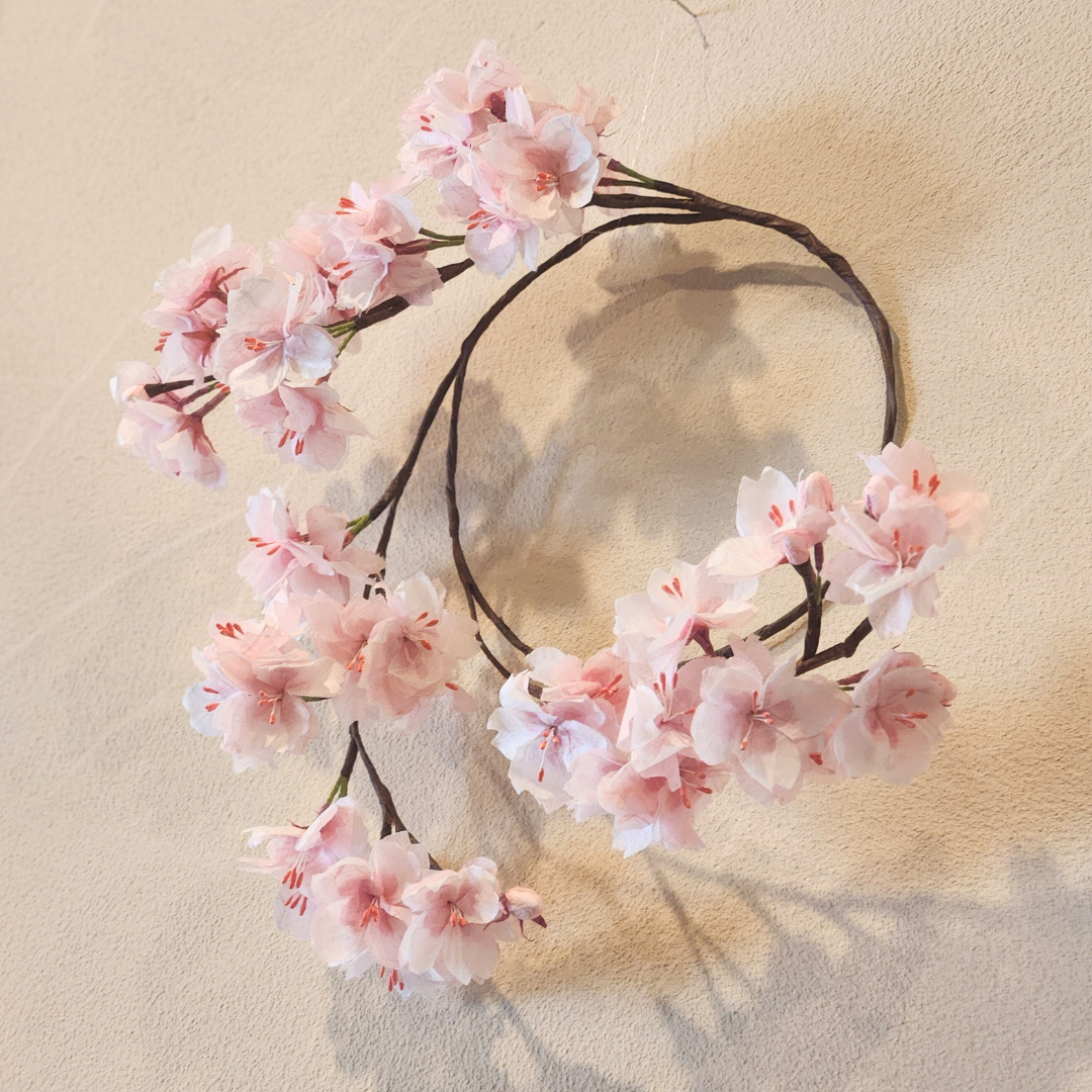 越前和紙の花 ウォールアート 桜