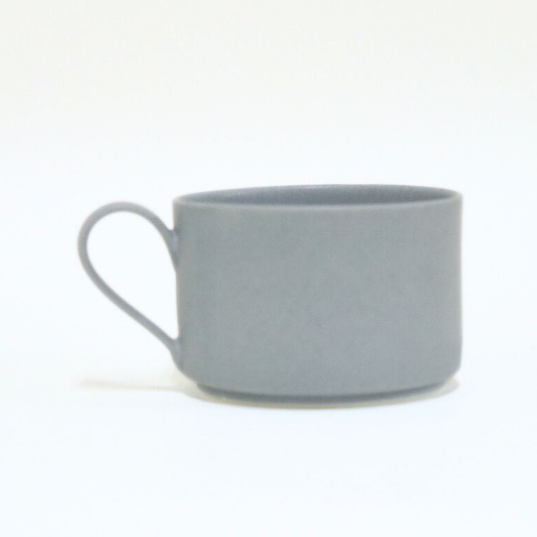 クローバー カップ&ソーサー マットブルー