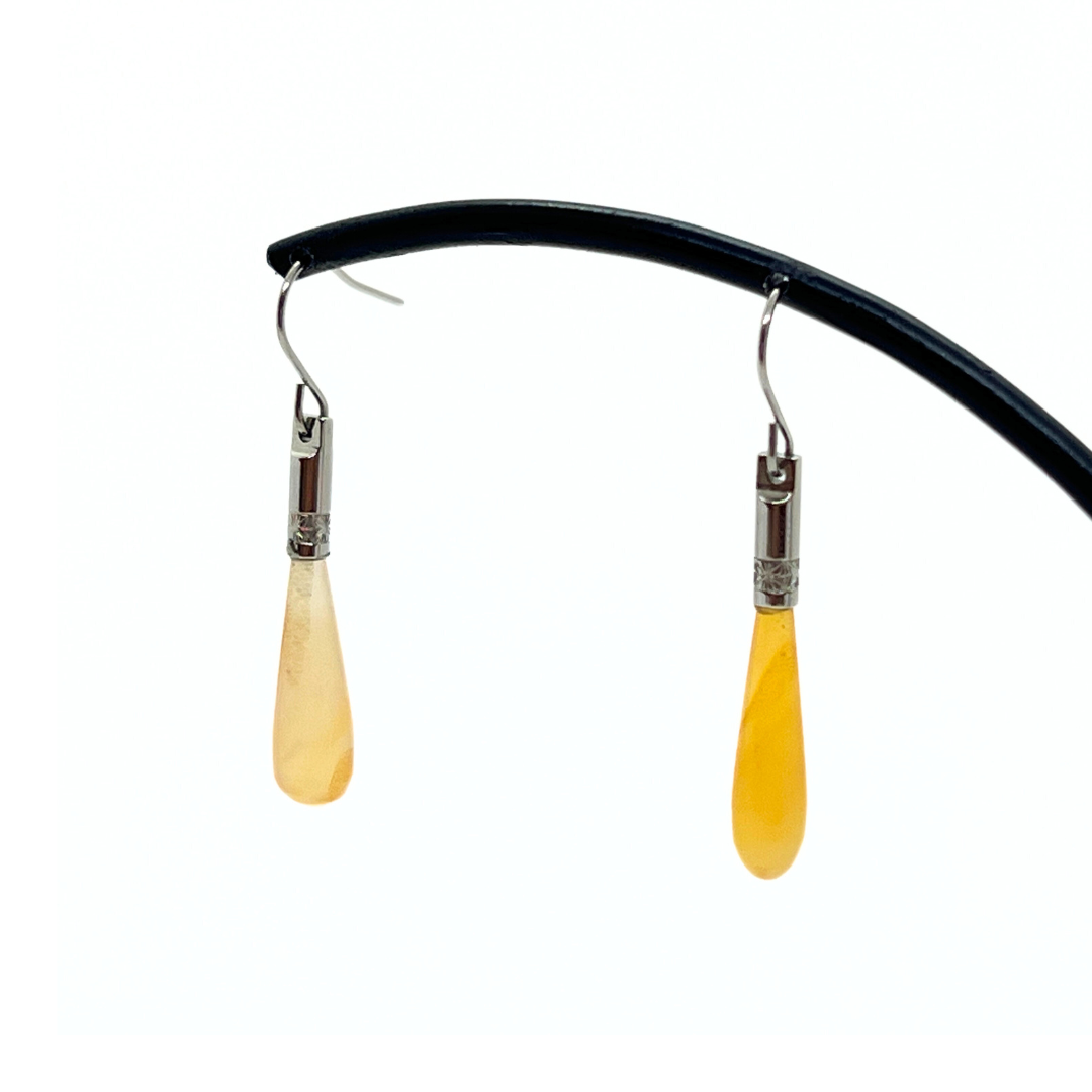 【若狭めのう細工】 SHIZUKUピアス