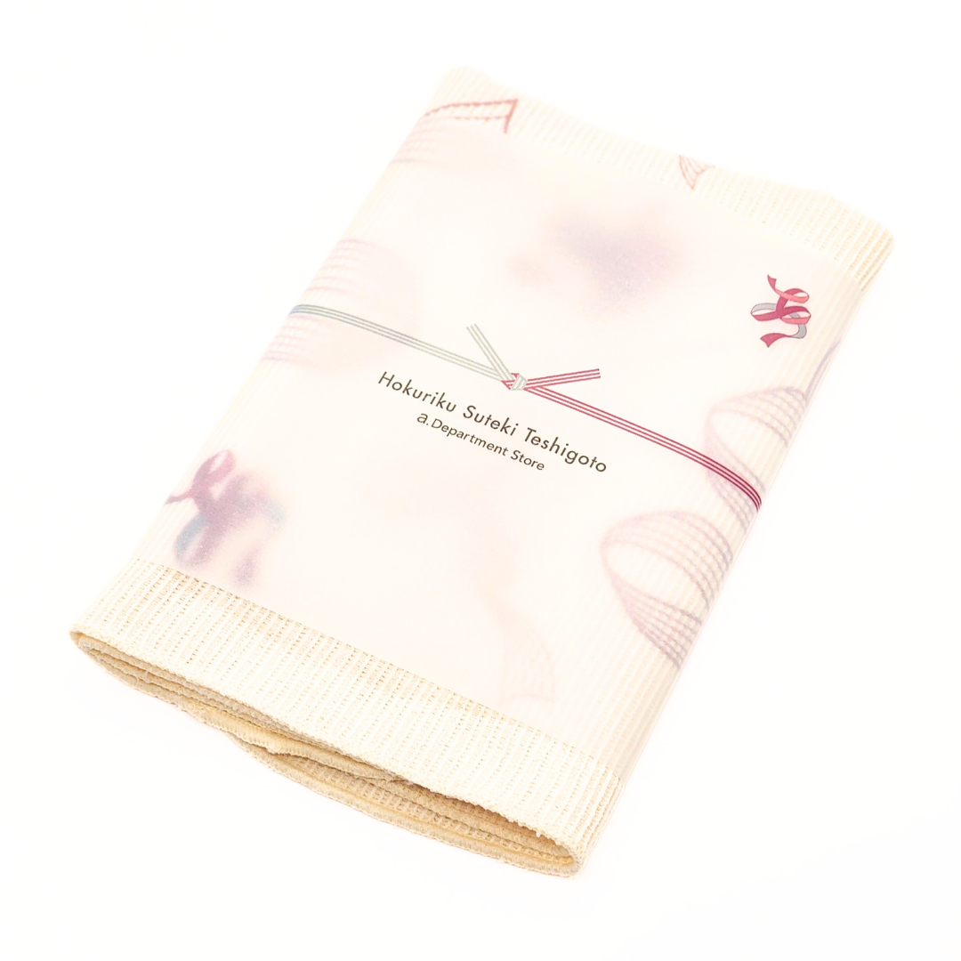 贈りたくなるガーゼハンカチ ピンク