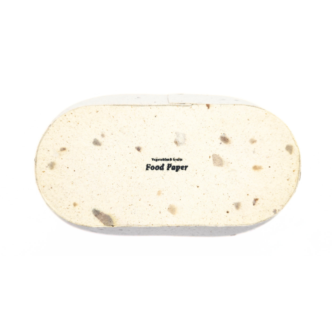 Food Paper -野菜や果物からできた楕円トレイ- ぶどう