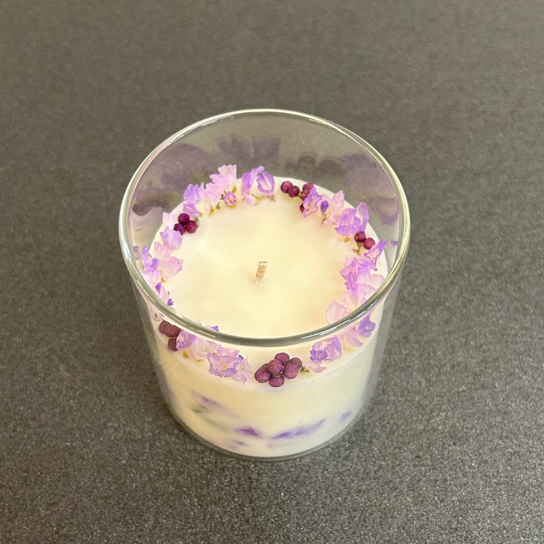 パープルハート SOY WAX CANDLE