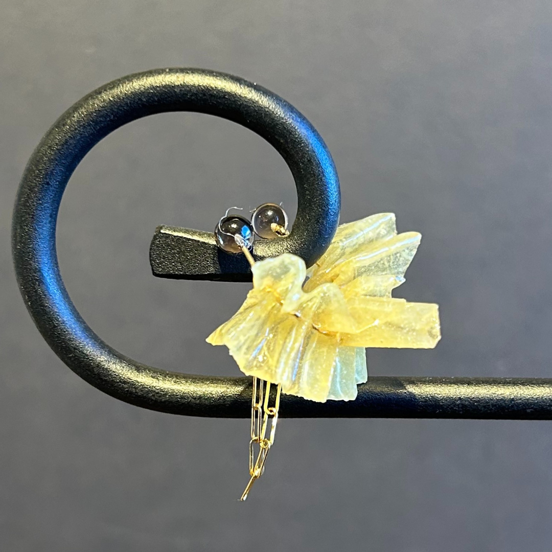 【二俣和紙】Little Bird イヤーカフ Yellow