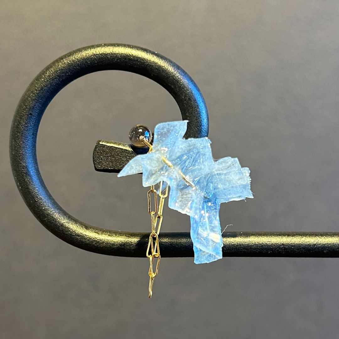 【二俣和紙】Little Bird イヤーカフ LightBlue