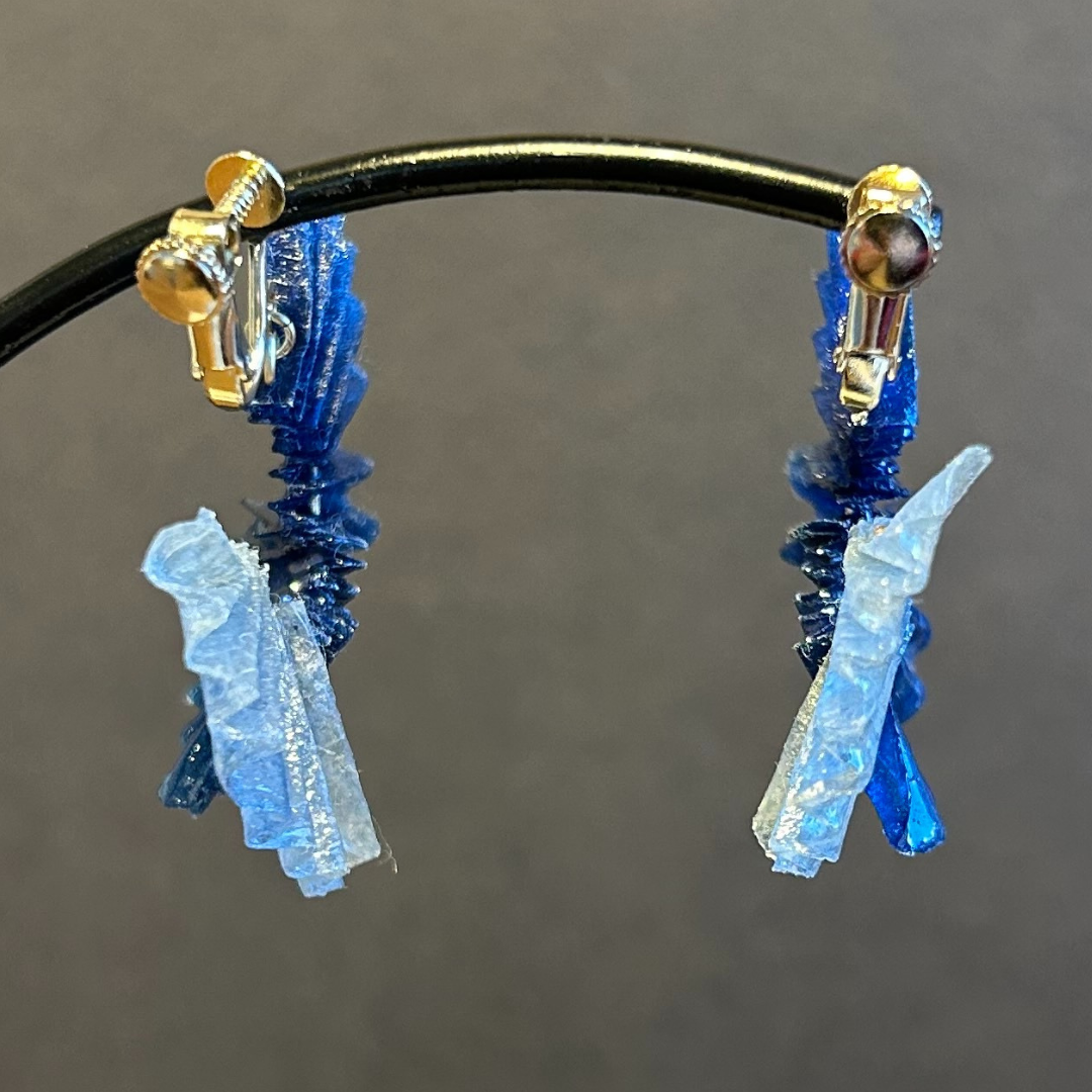 【二俣和紙】舞mini イヤリング Blue