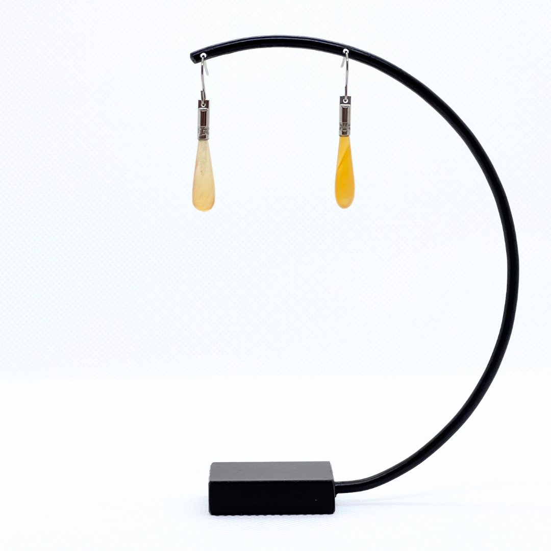 【若狭めのう細工】 SHIZUKUピアス