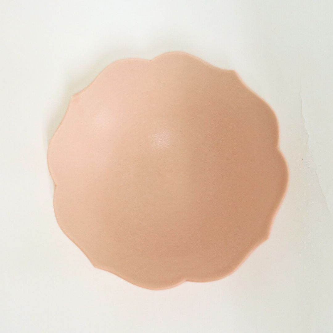 蓮花 鉢 マットピンク