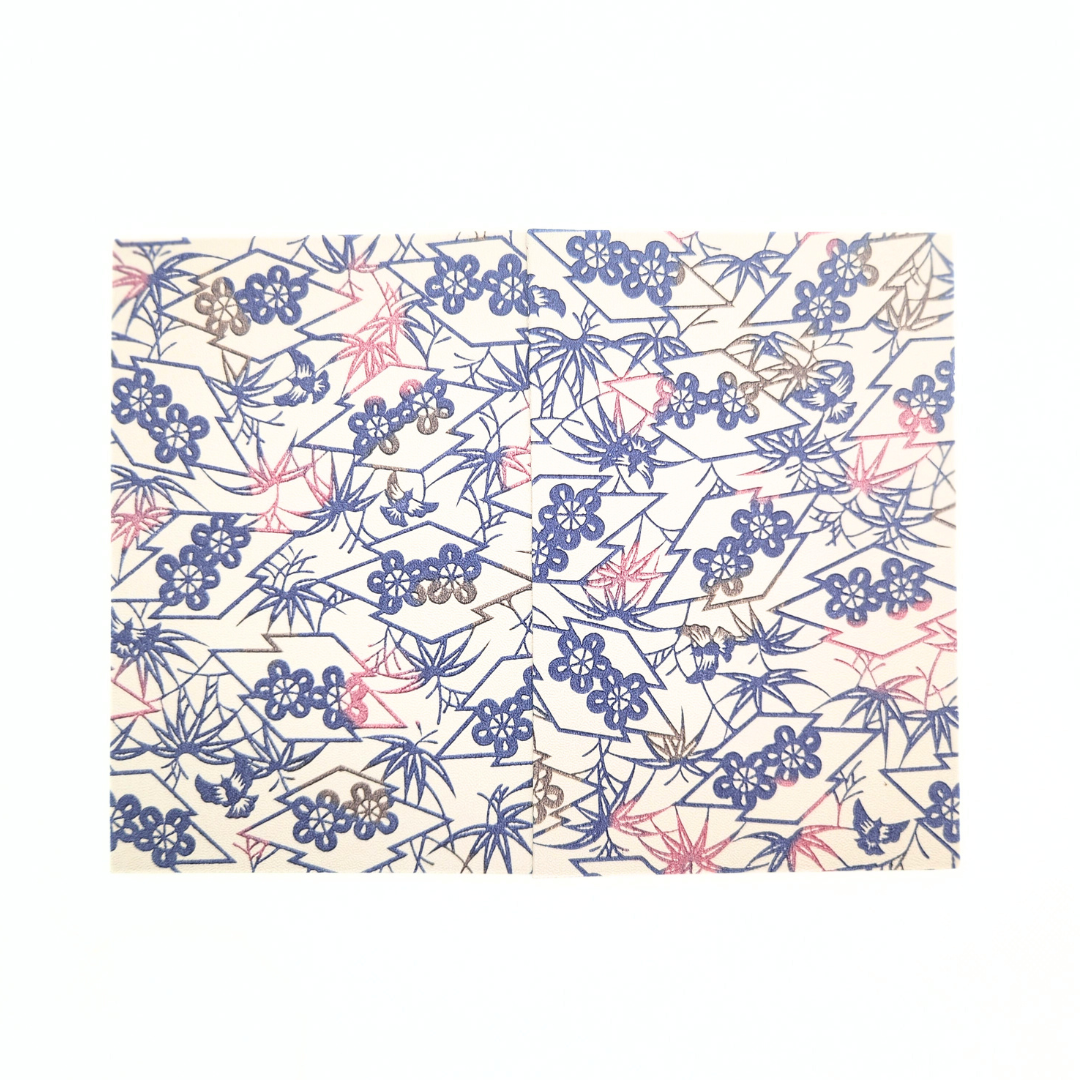 【越前和紙】御朱印帳 花鳥