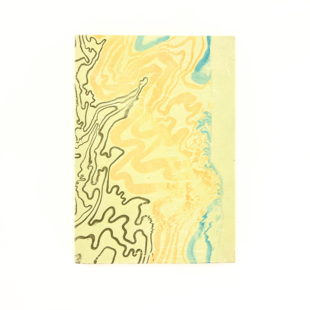 【越前和紙】御朱印帳 オレンジ