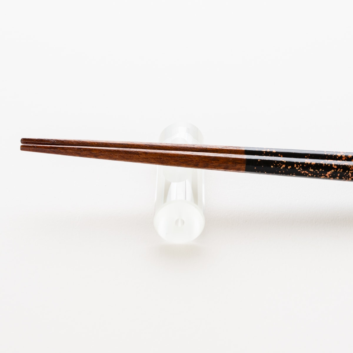 【若狭塗】漆八角金彩 黒