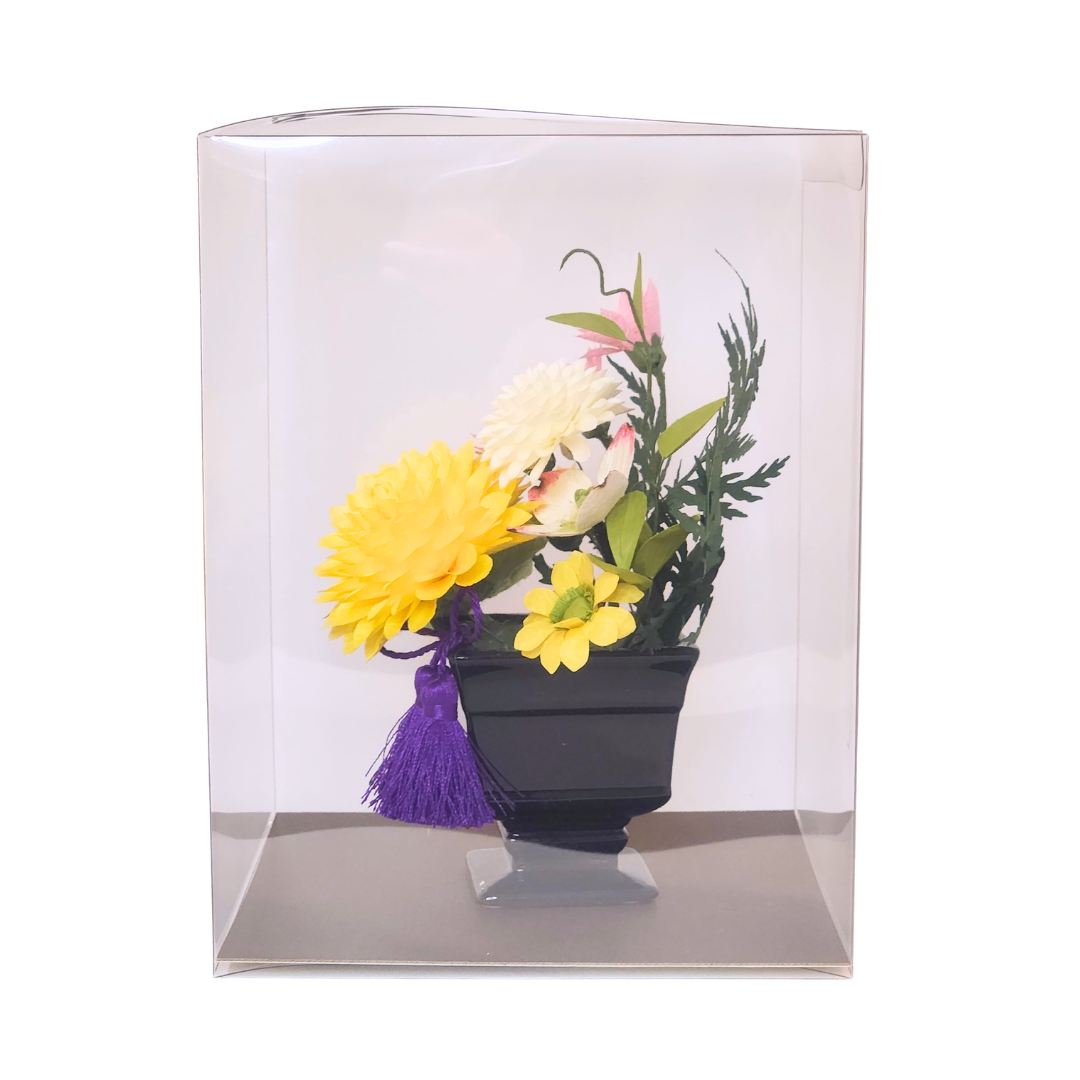【越前和紙】黄ダリアのお仏花