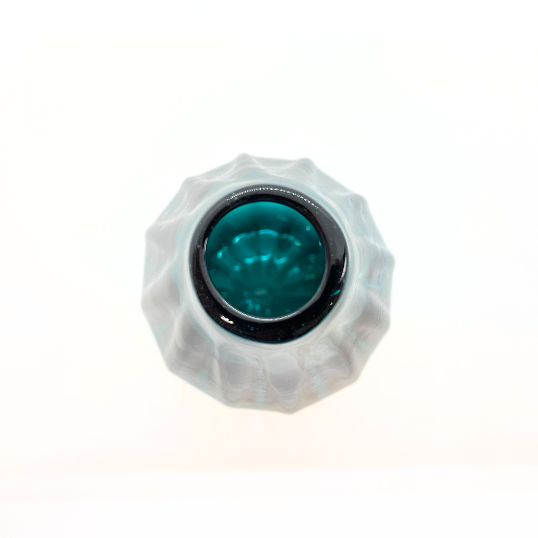 OBAMA blue 花器 -22-