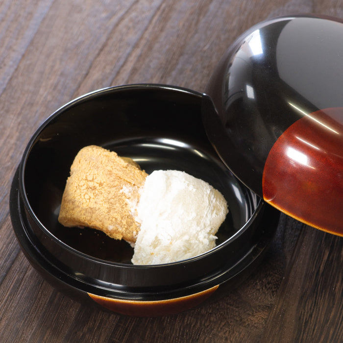 羽二重餅 きなこ 4枚入 (越前和紙 熨斗付き)