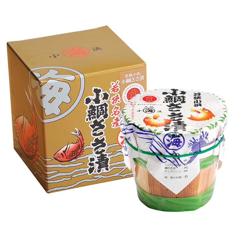 小鯛ささ漬 180g× 1樽入(※別配送)