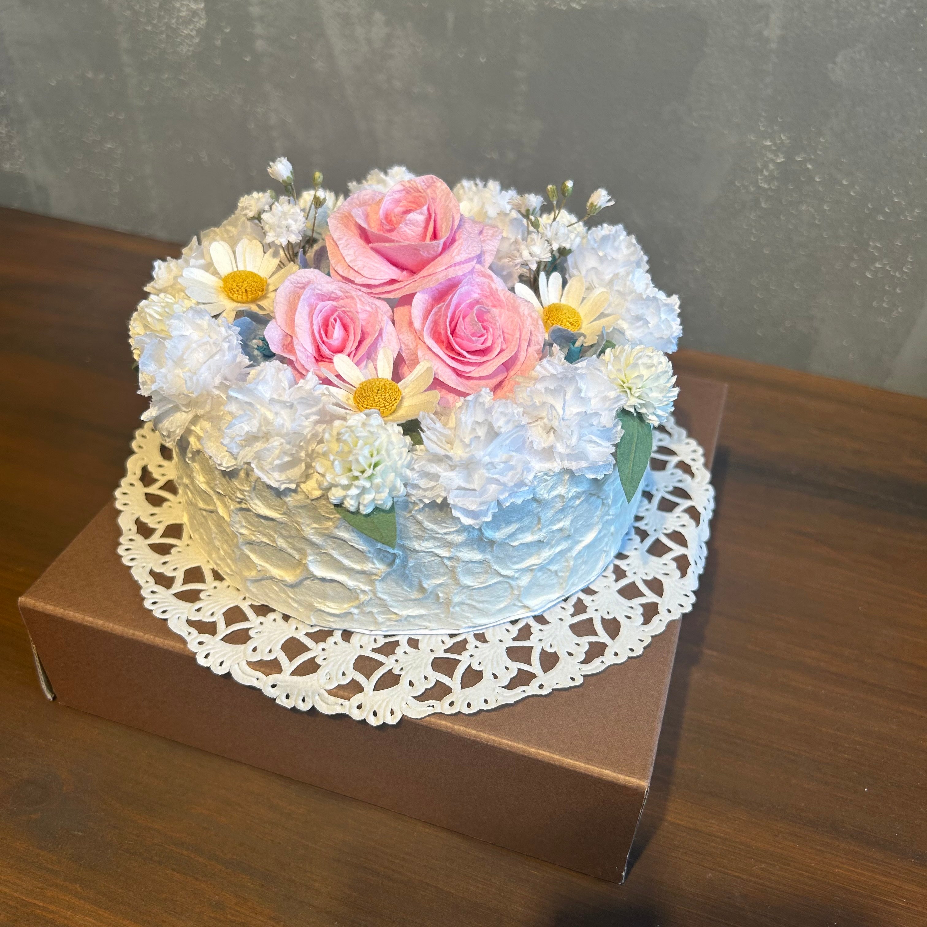【越前和紙】フラワーケーキ