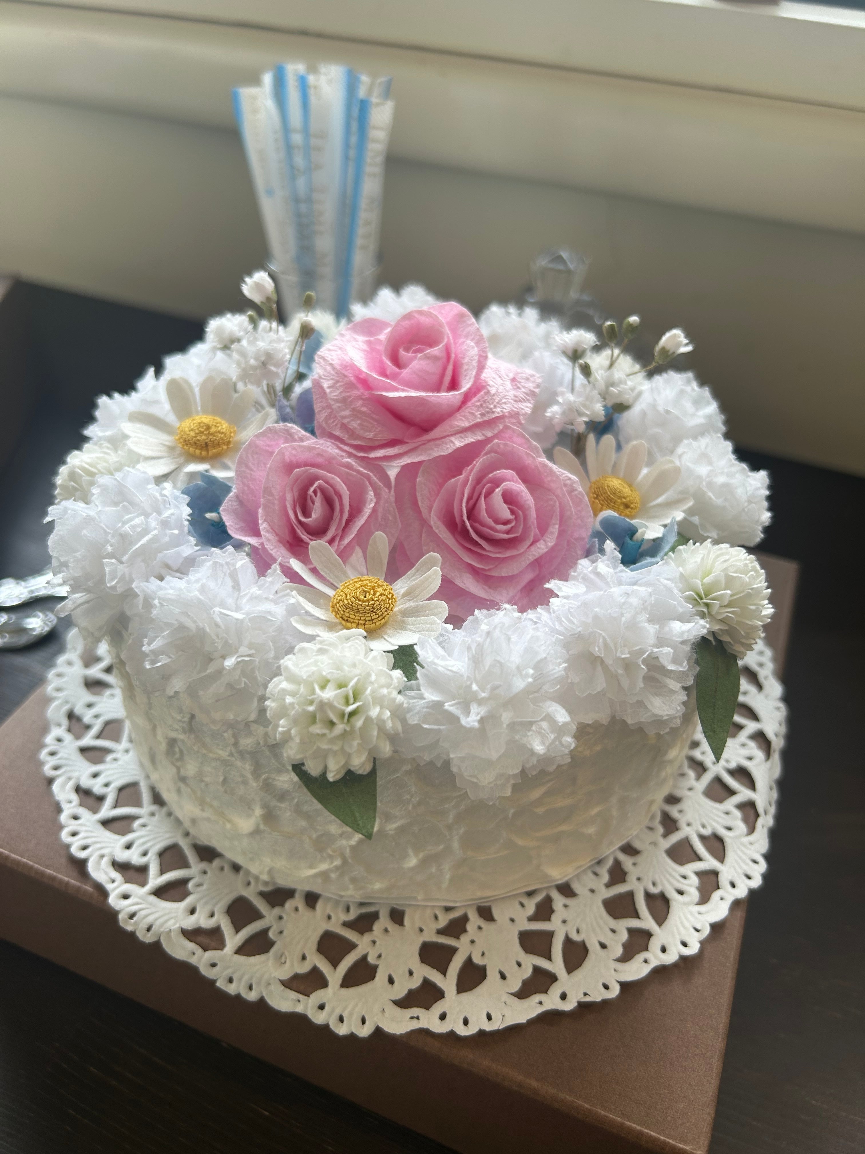 【越前和紙】フラワーケーキ