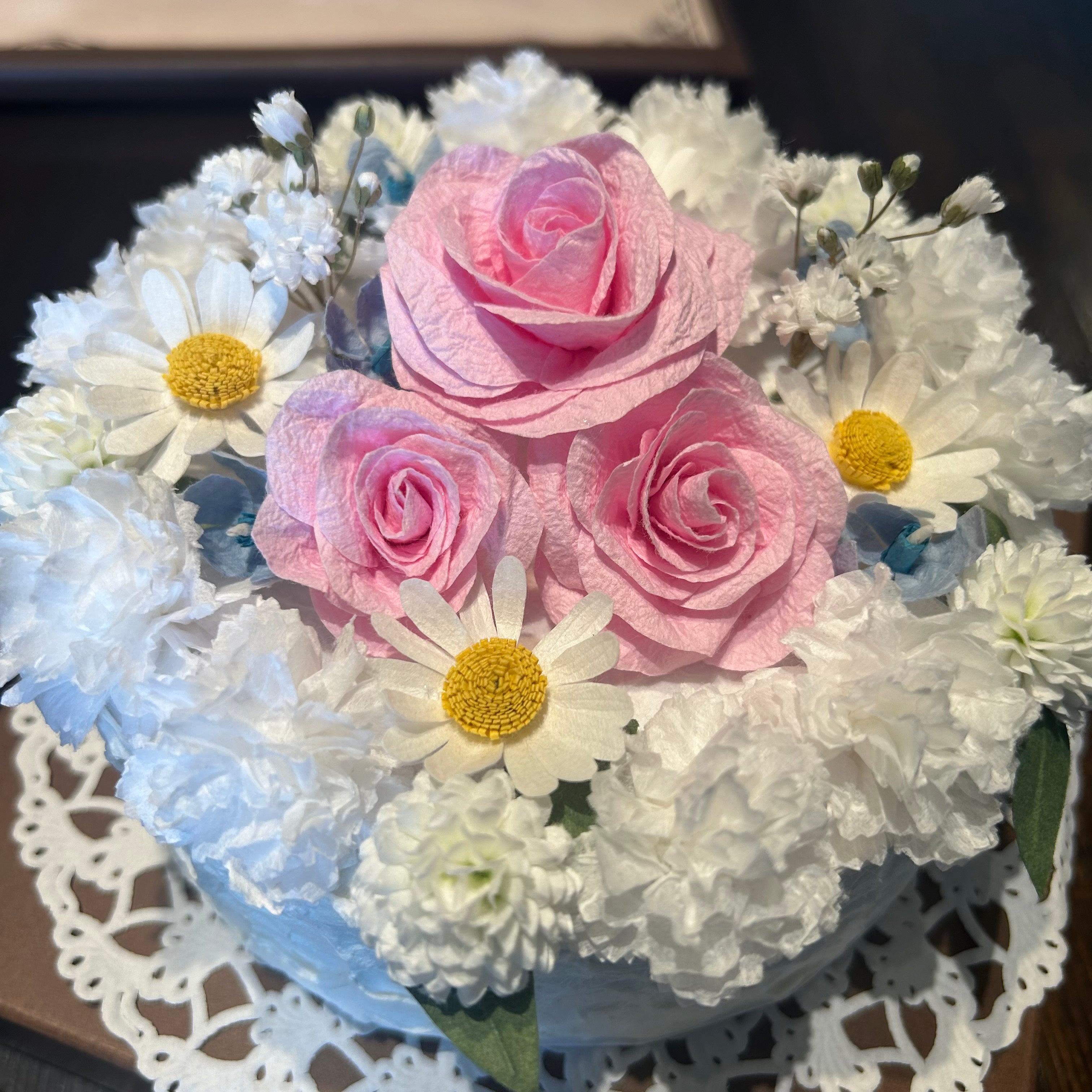 【越前和紙】フラワーケーキ