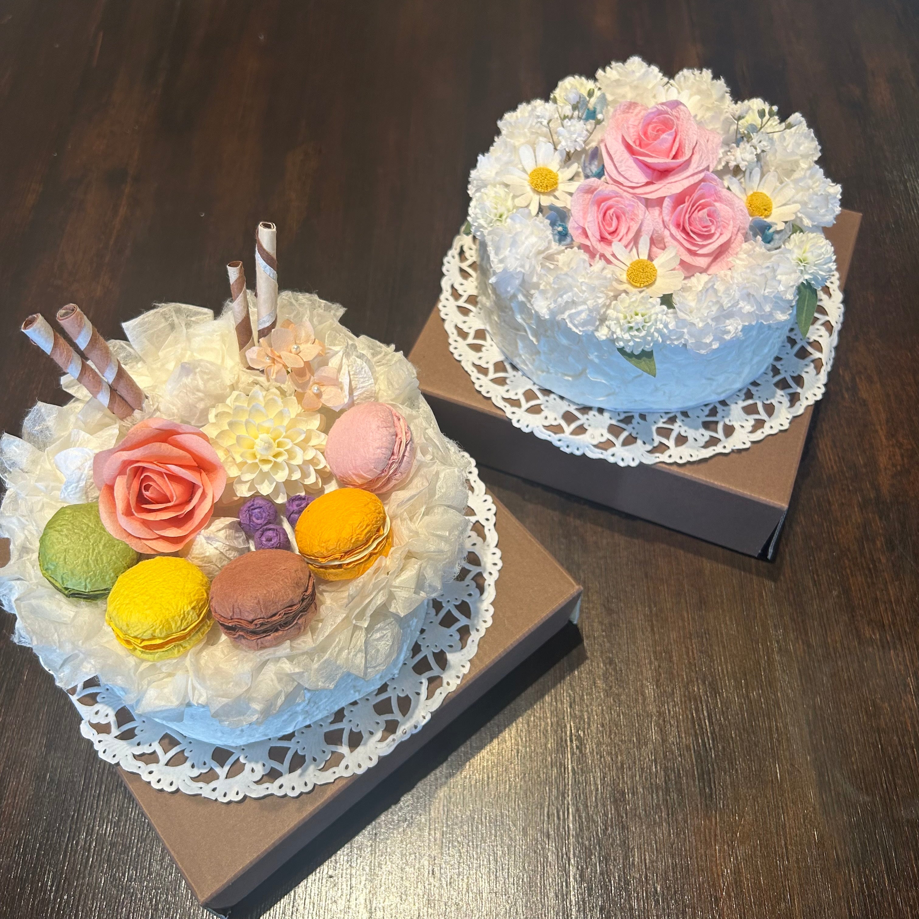 【越前和紙】フラワーケーキ