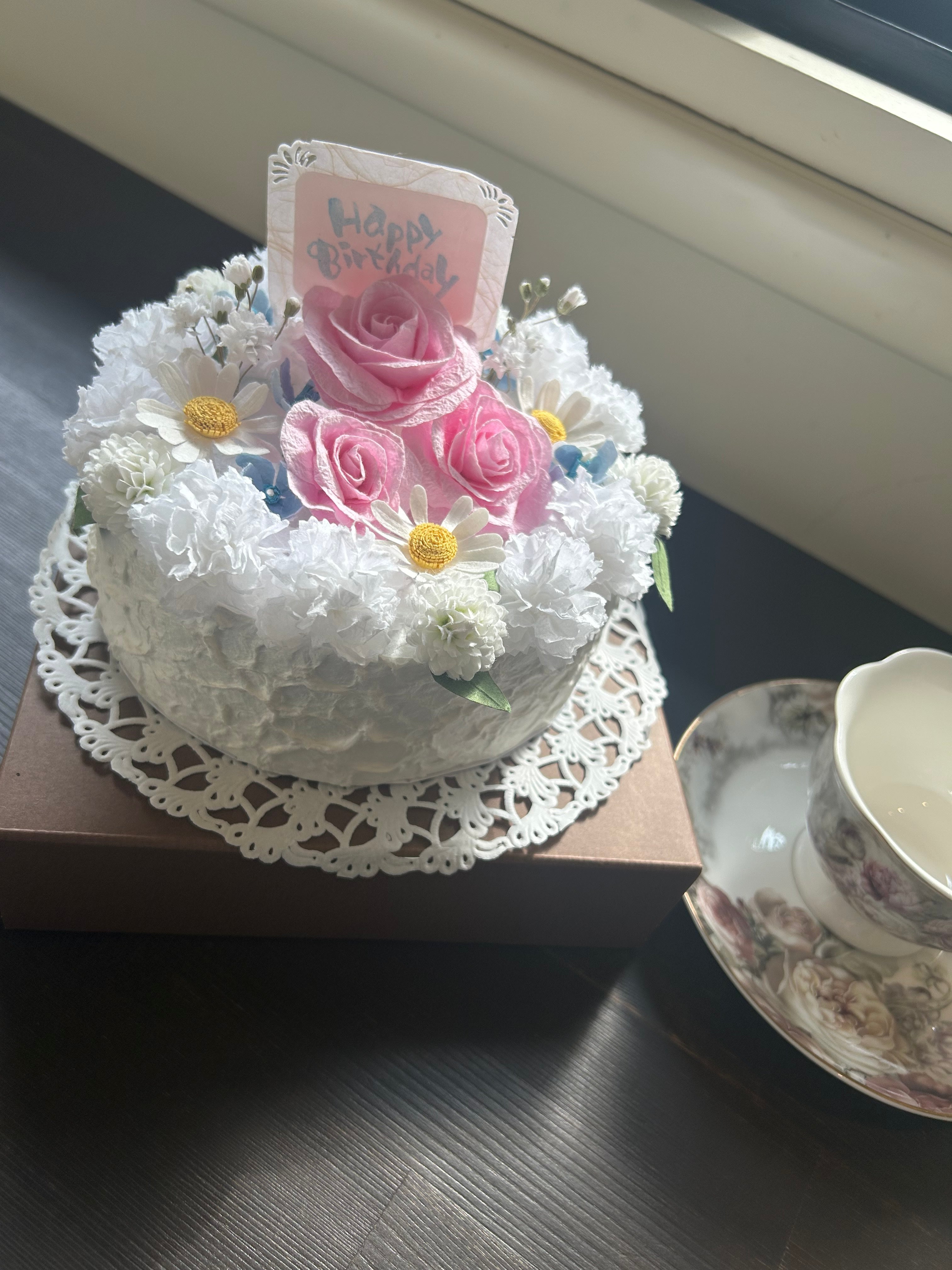 【越前和紙】フラワーケーキ