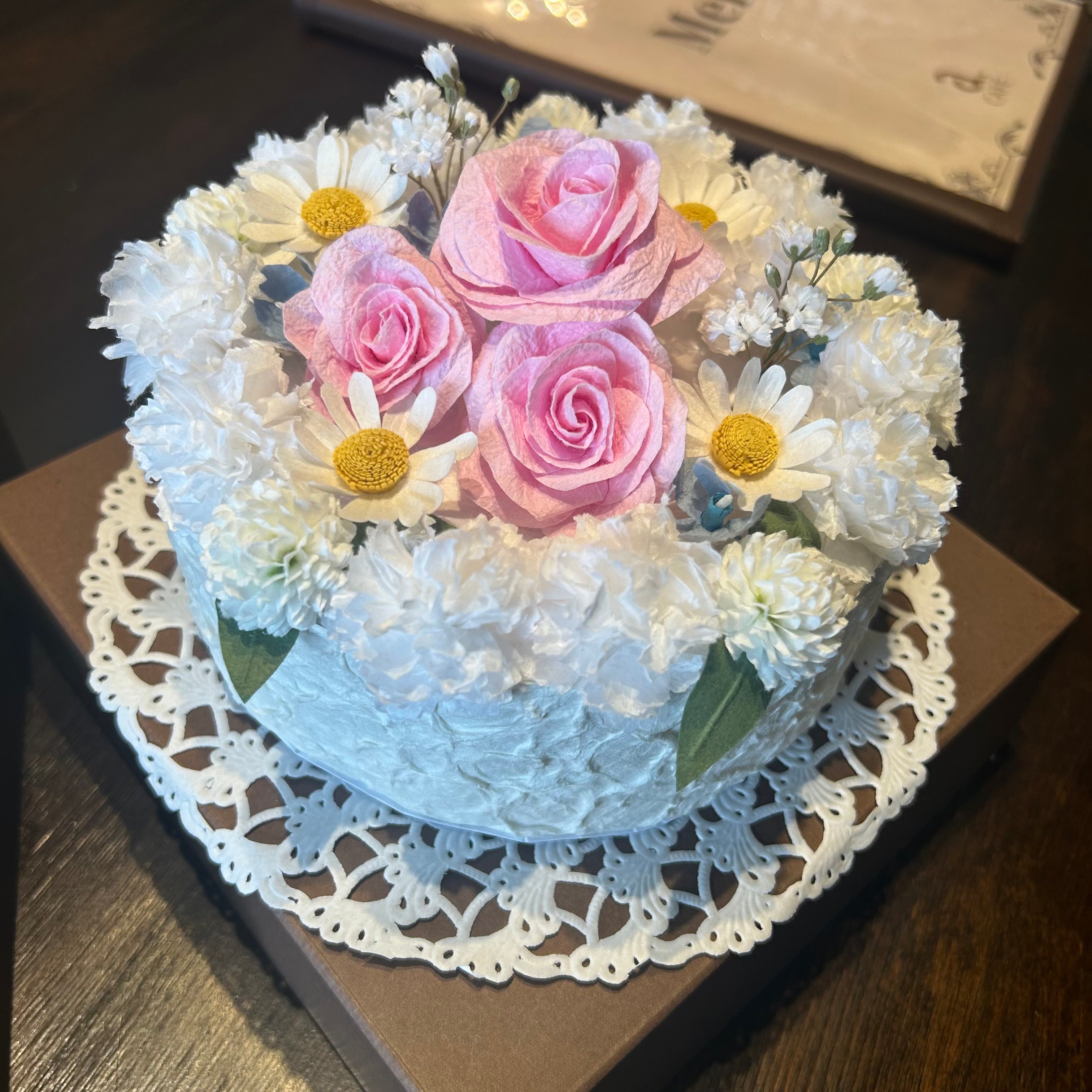 【越前和紙】フラワーケーキ