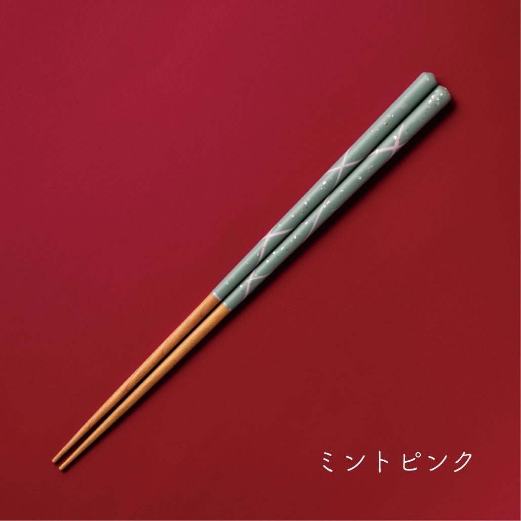 【若狭塗】Ribbon ミントピンク