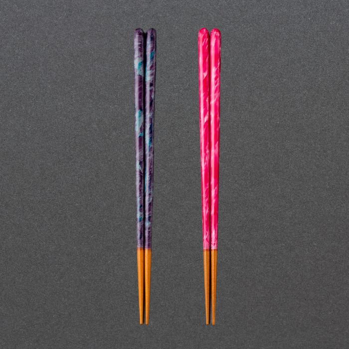 【若狭塗】結晶シリーズ 彩筆 藤花