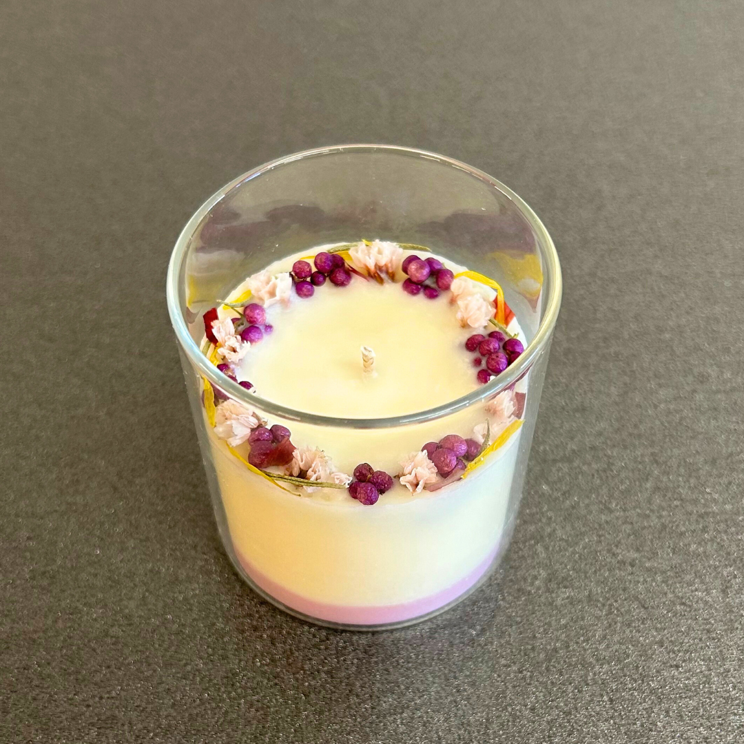 パープルハート SOY WAX CANDLE