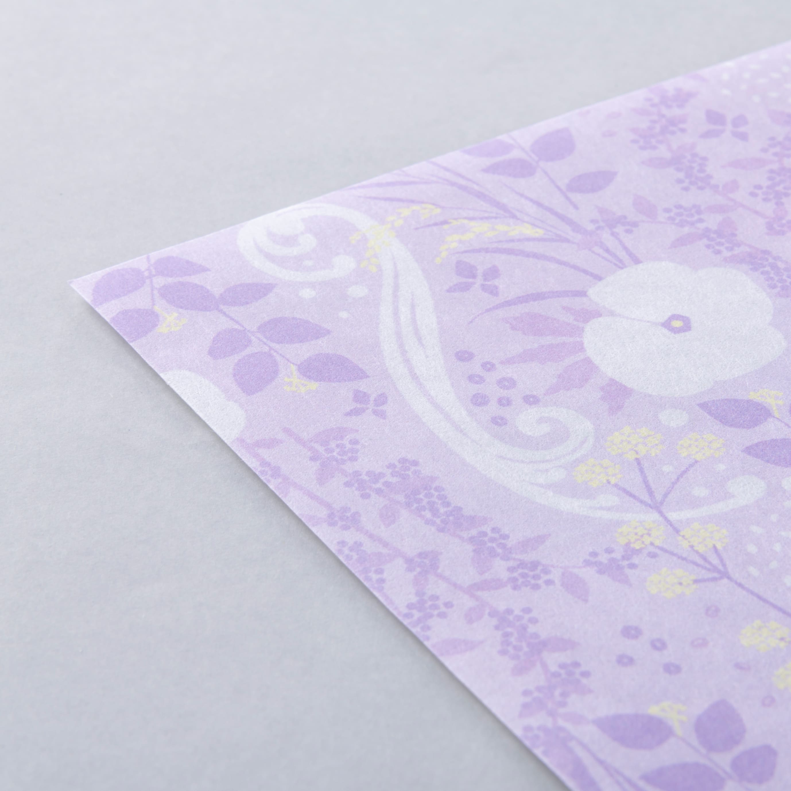 【越前和紙】懐紙 パープルハート紫