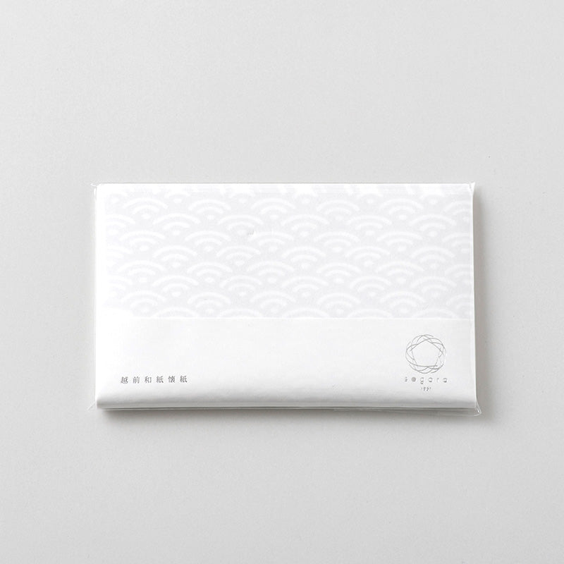 【越前和紙】懐紙 青海波