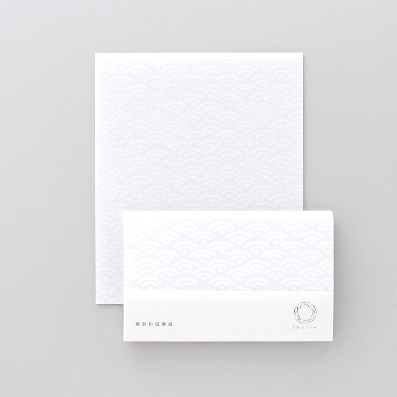 【越前和紙】懐紙 青海波