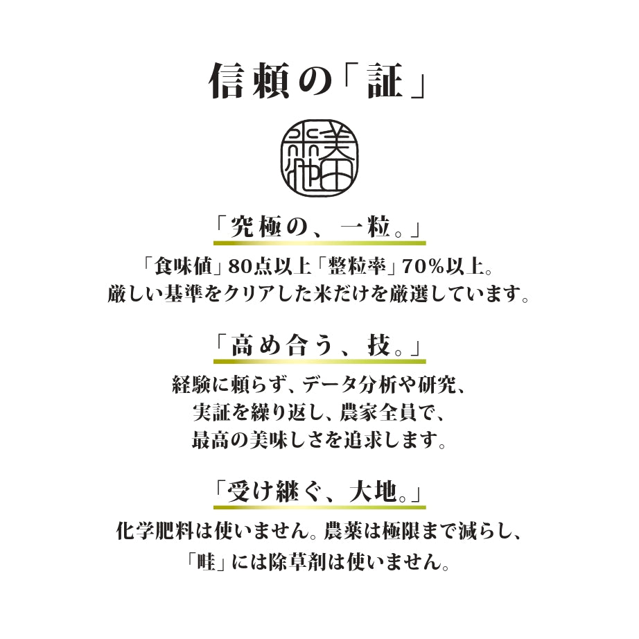 福井県池田町がつくる”美田米” 10キロ