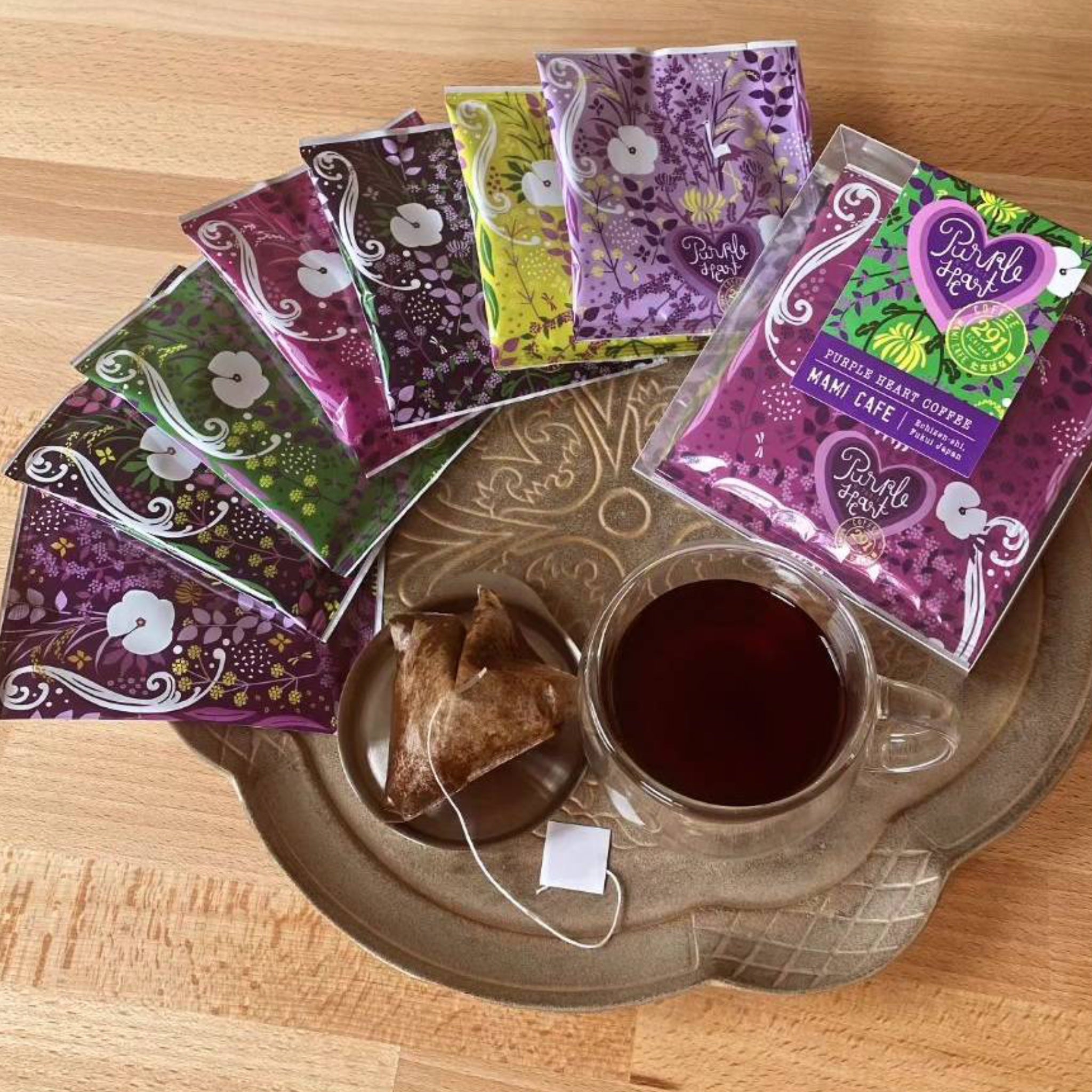 パープルハート ブレンドコーヒー単品 淡菊