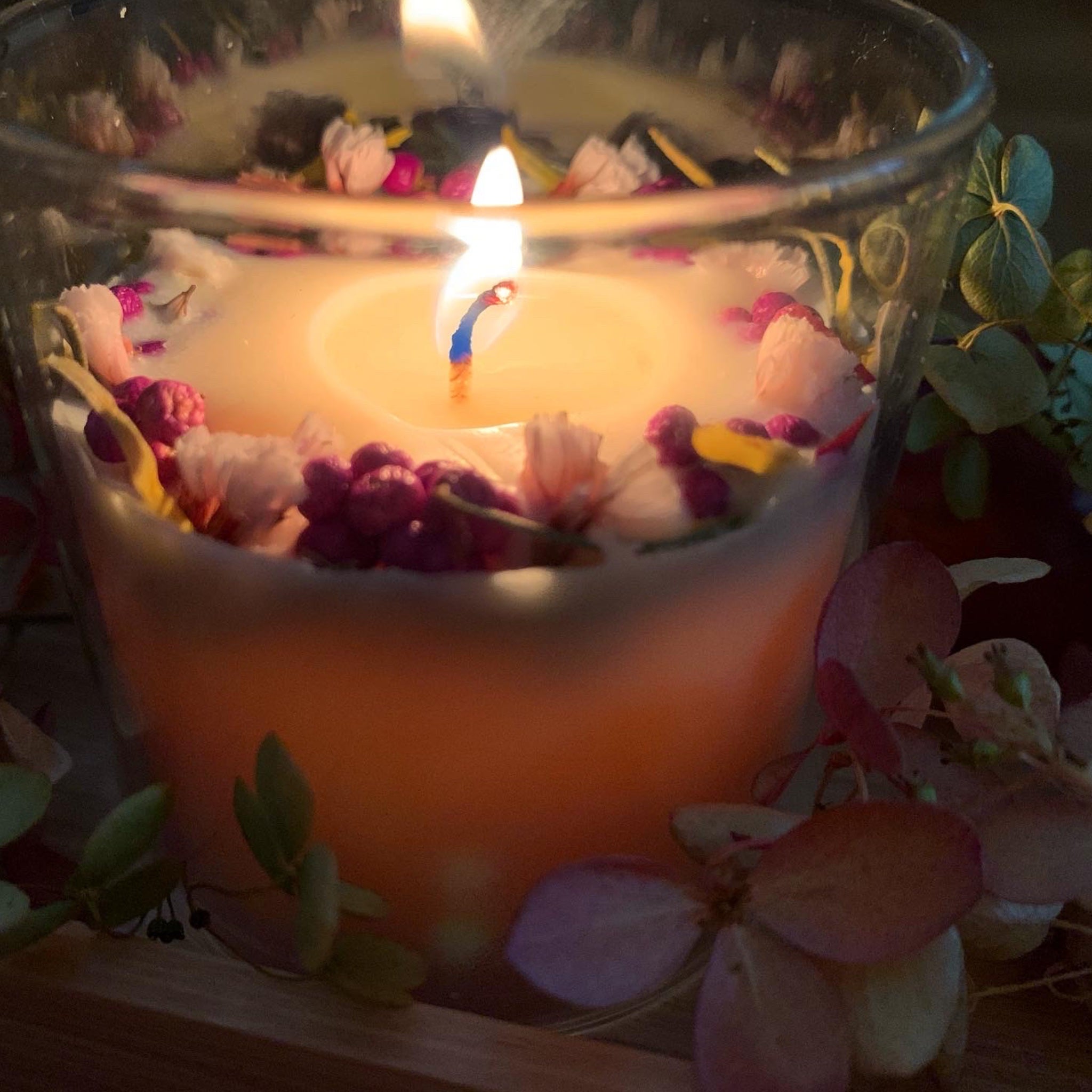 パープルハート SOY WAX CANDLE