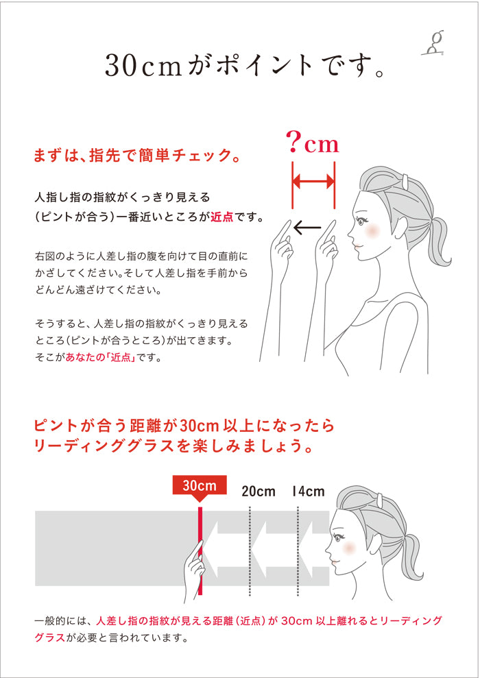 ペーパーグラス Nスタ アンダーリム型(レッド) | 折りたたみ老眼鏡 | グッドデザイン賞受賞