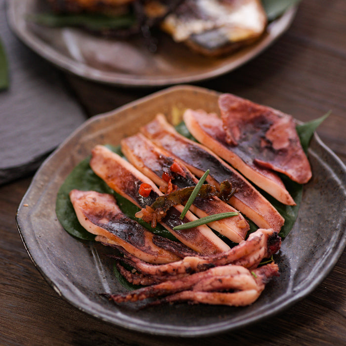 極旨シリーズ日本海産するめいかの醤油麹漬け
