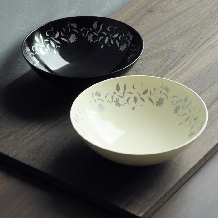 【アールデコ】盛器ボール(オフホワイト)